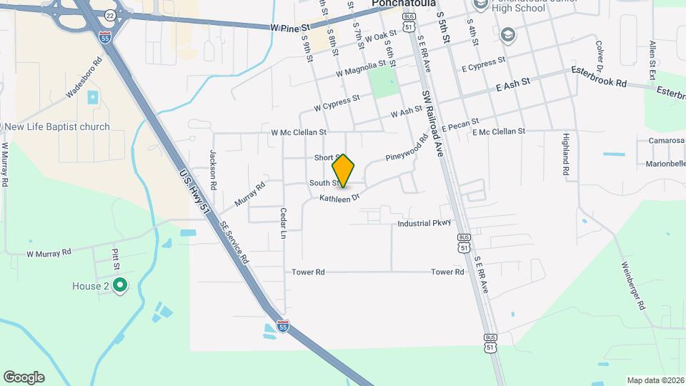 430 Kathleen Dr Mapa y Detalles de la Ubicación