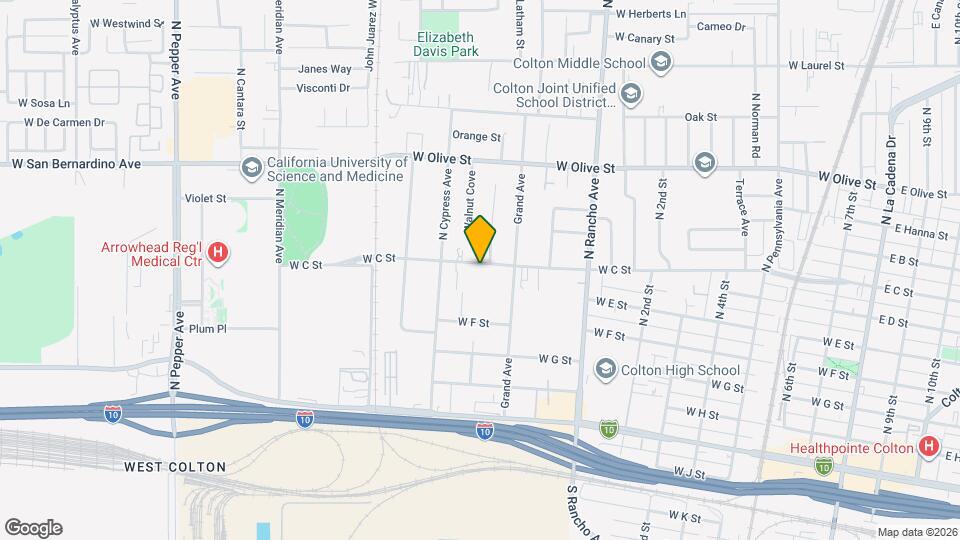 943 W C St Map and Location Details