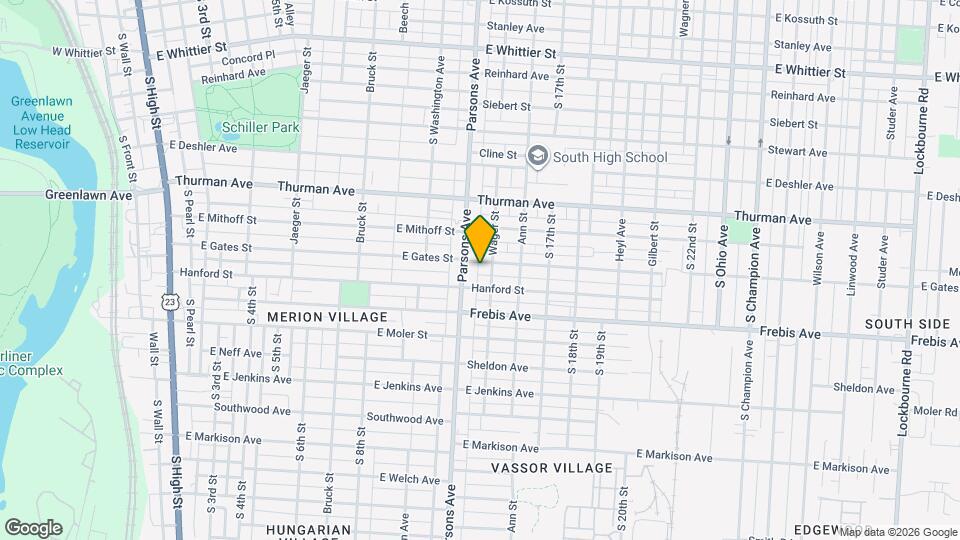 477 E Gates St Mapa y Detalles de la Ubicación