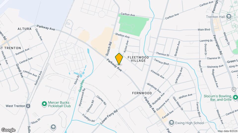 1200 Parkway Ave Map and Location Details