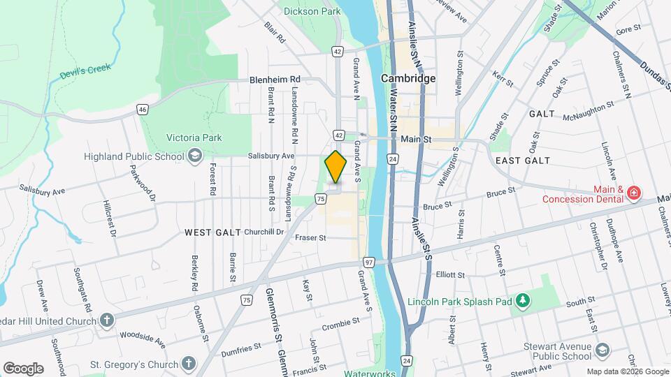 16 St Andrews St Map and Location Details