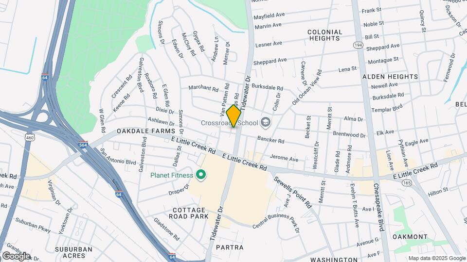 8000 Diggs Rd Map and Location Details