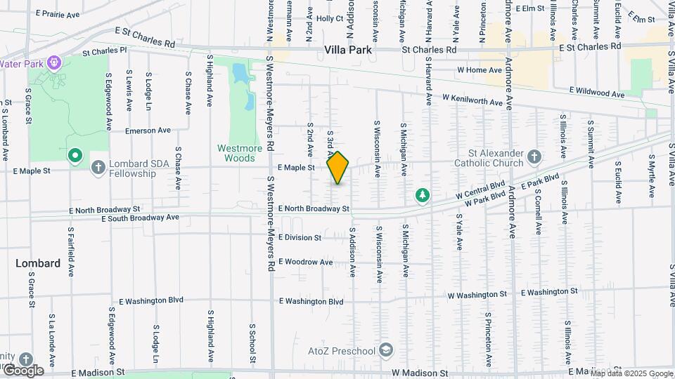 227 S 3rd Ave Map and Location Details