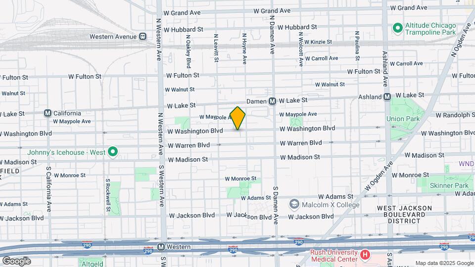 2117-2119 W Washington Blvd Map and Location Details