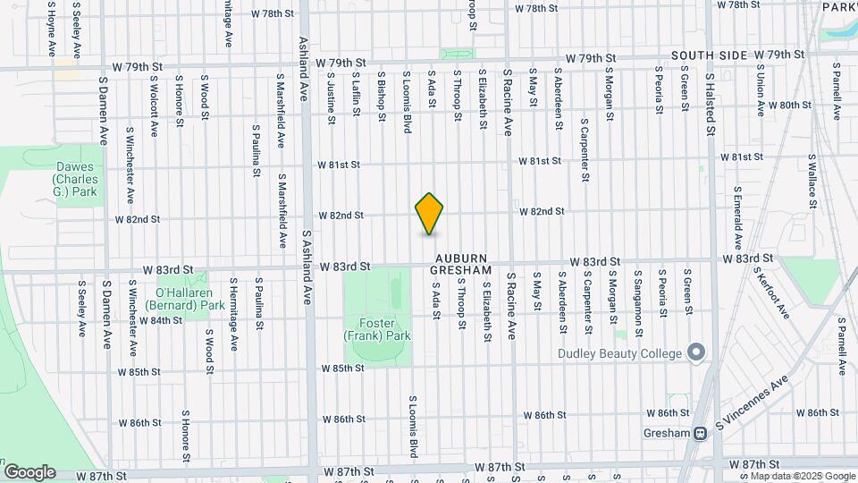 8230 S Ada St-Unit -2 Map and Location Details