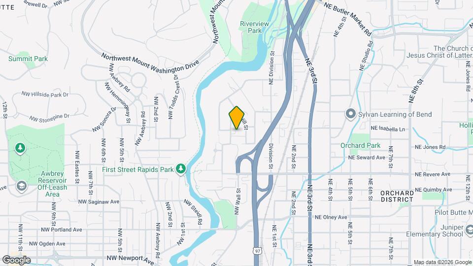 2040 NW Harriman St Map and Location Details