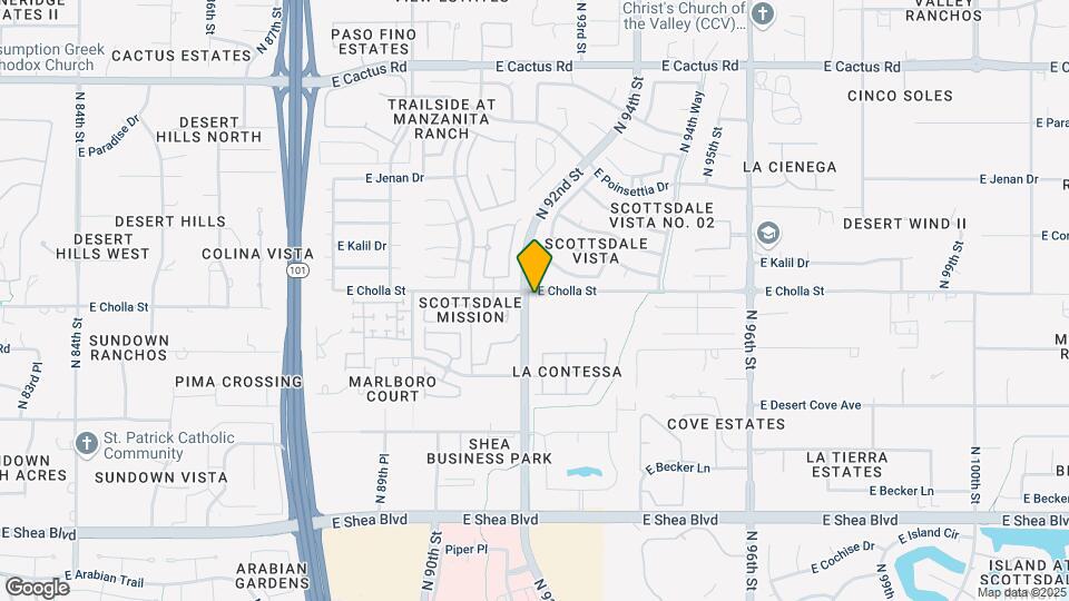 11333 N 92nd St Map and Location Details