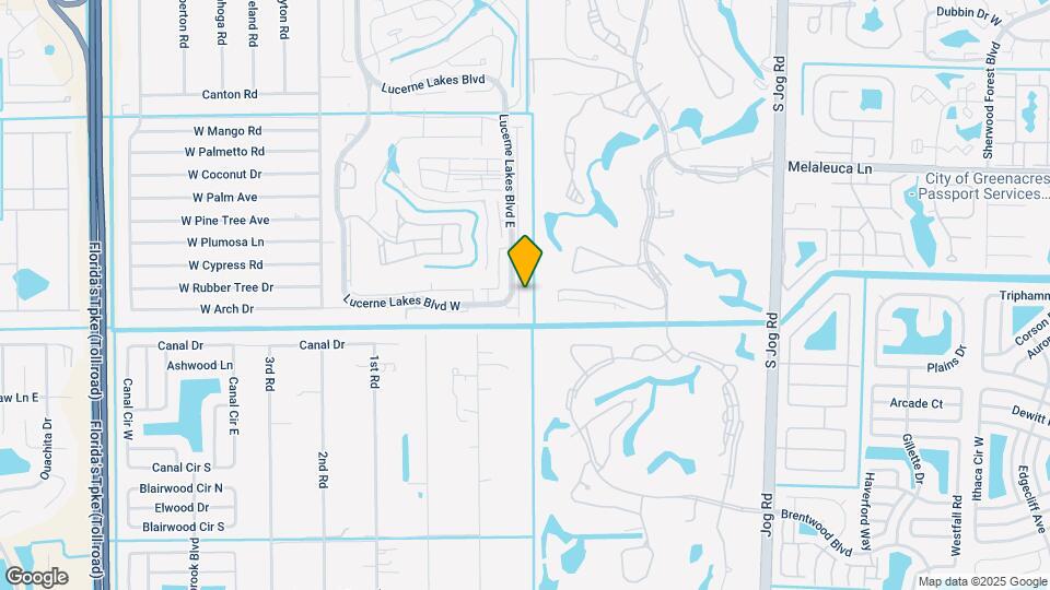 4706 Lucerne Lakes Blvd Map and Location Details