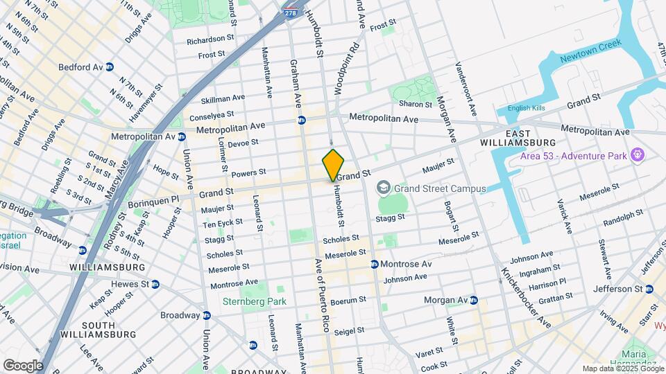 277 Humboldt St Map and Location Details