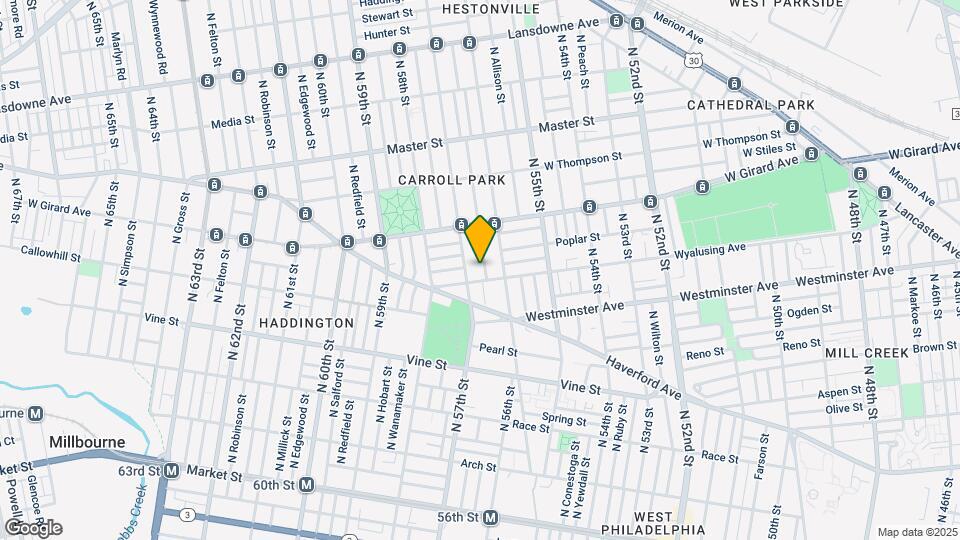 614 N Frazier St Map and Location Details