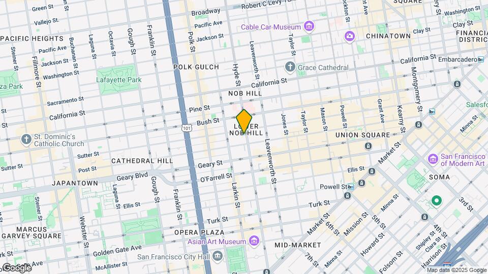 729 Hyde St Mapa y Detalles de la Ubicación
