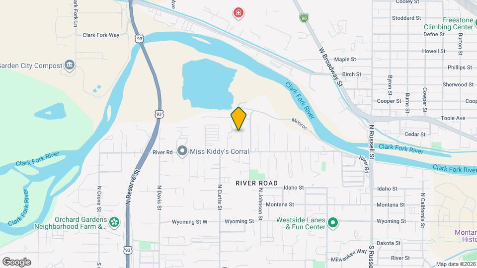 727 Hendrickson Dr Mapa y Detalles de la Ubicación