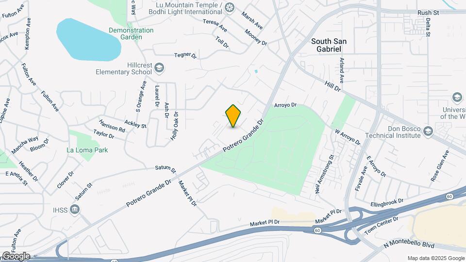 Monterey Park Senior Village Mapa y Detalles de la Ubicación