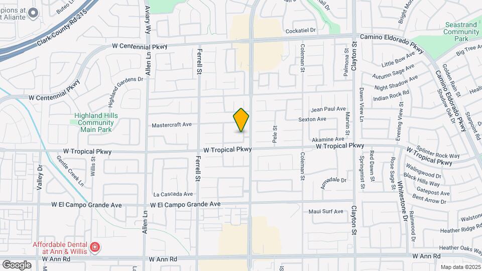 2919 Cafe Racer Ct Map and Location Details