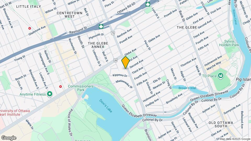 808 Bronson Ave Map and Location Details