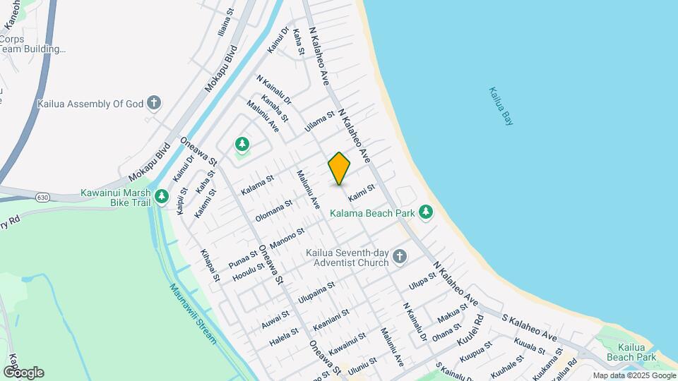 427 N Kainalu Dr Mapa y Detalles de la Ubicación