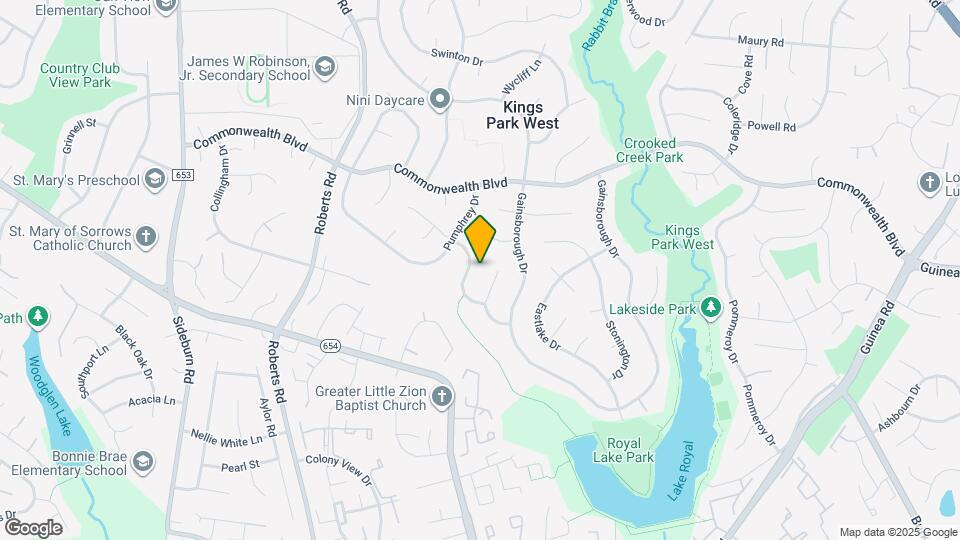 10116 Dundalk St Mapa y Detalles de la Ubicación