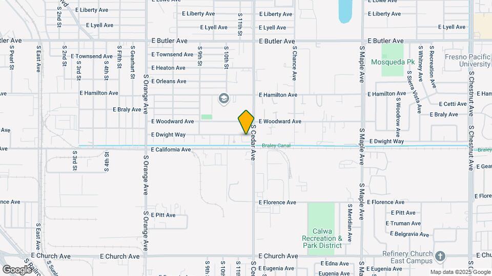 4140 E Dwight Way Map and Location Details