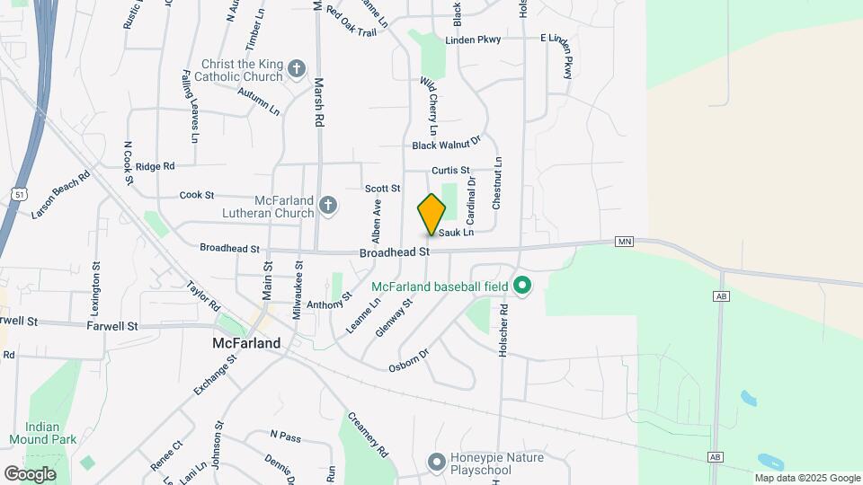 5611 Glenway St Map and Location Details