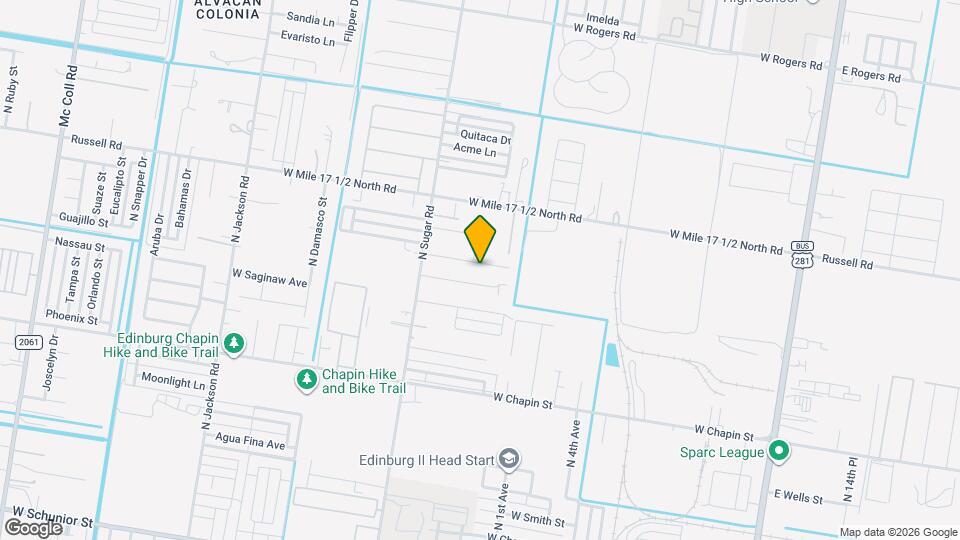 1320 Carolina Ave Mapa y Detalles de la Ubicación