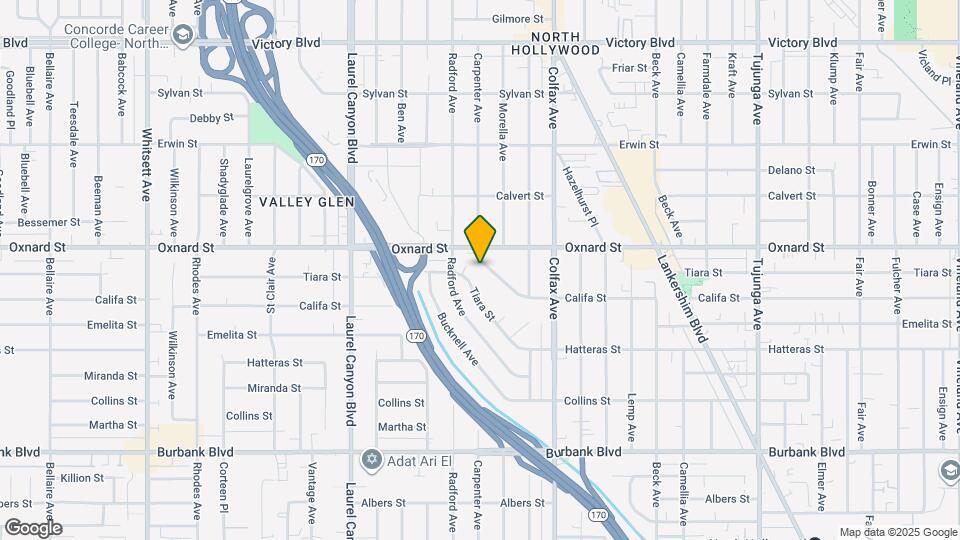 5967 Carpenter Ave Map and Location Details