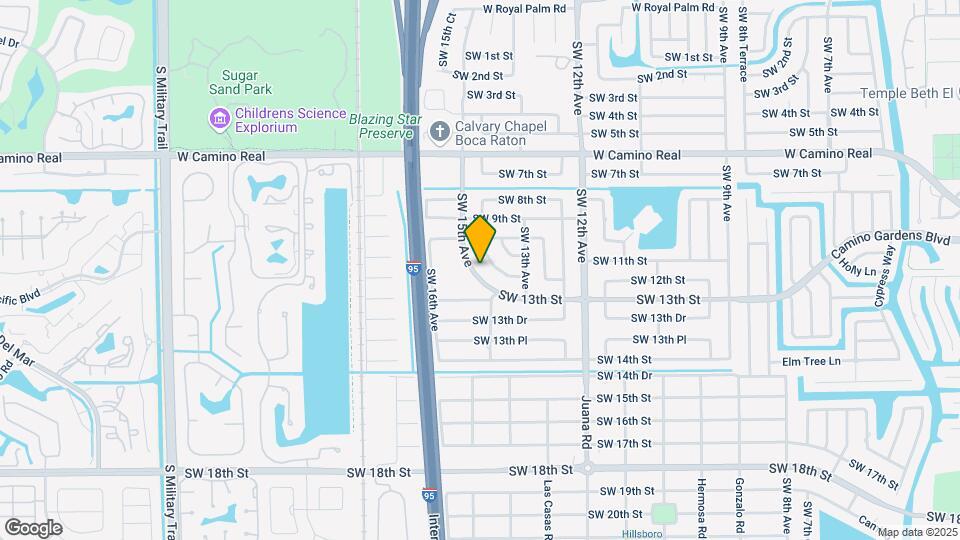 1250 SW 15th Ave Map and Location Details