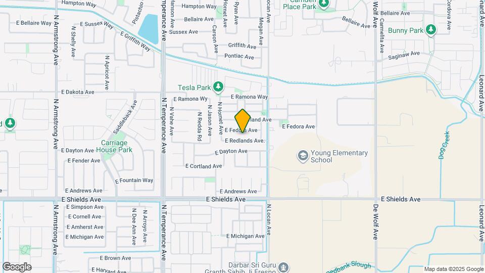 7426 E Redlands Ave. Map and Location Details