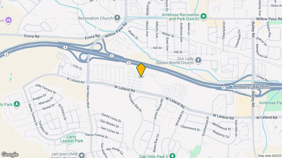 300 Hideaway Ln Map and Location Details