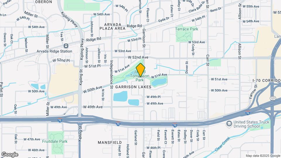 Garrison Lakes Condos Map and Location Details