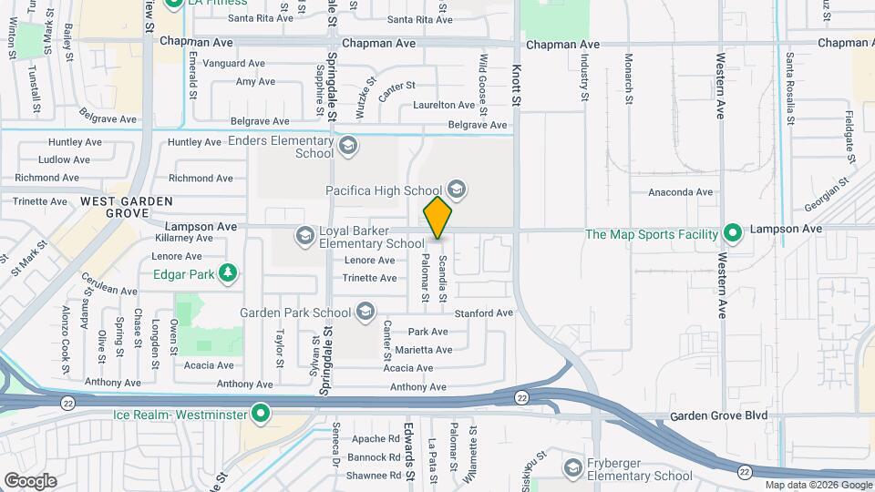 12541 Scandia St Map and Location Details
