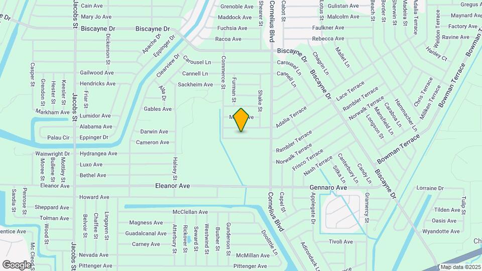 1639 Lace Terrace Map and Location Details