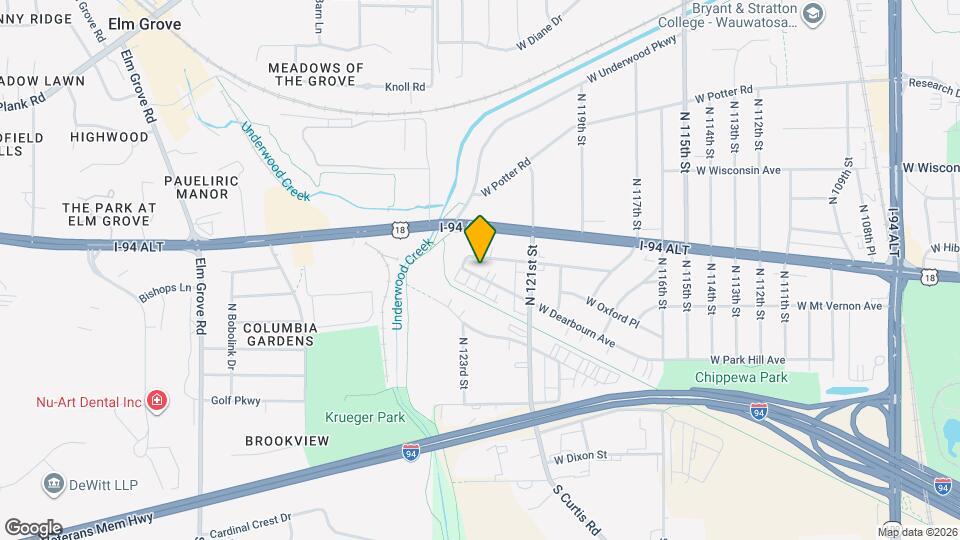 12304 W Dearbourn Ave Map and Location Details