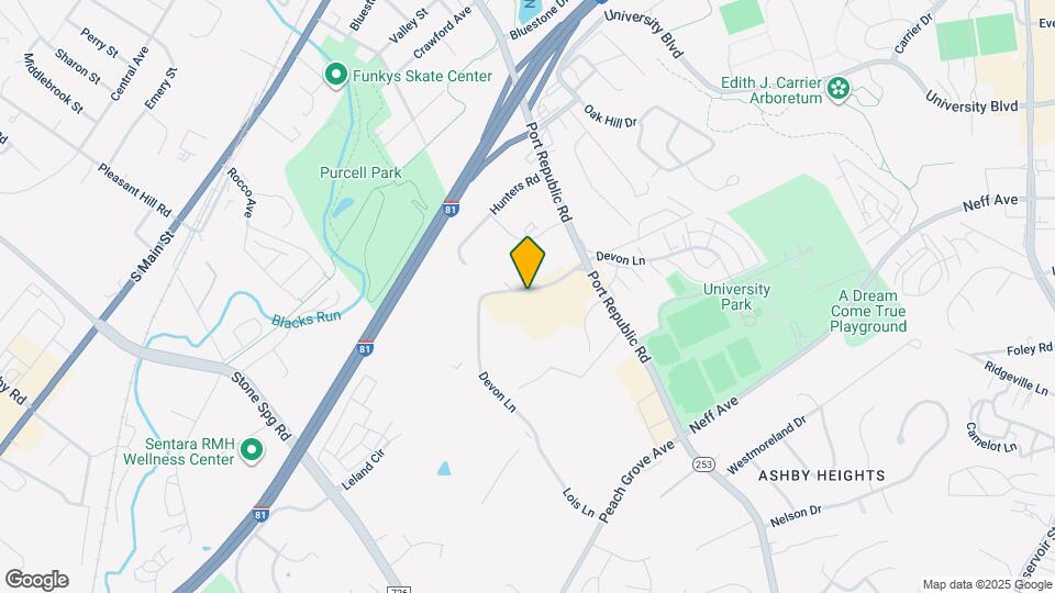 1324 Devon Ln Map and Location Details