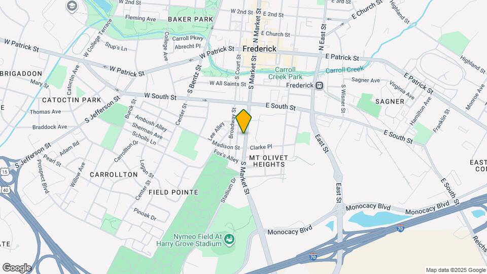 329 S Market St Map and Location Details