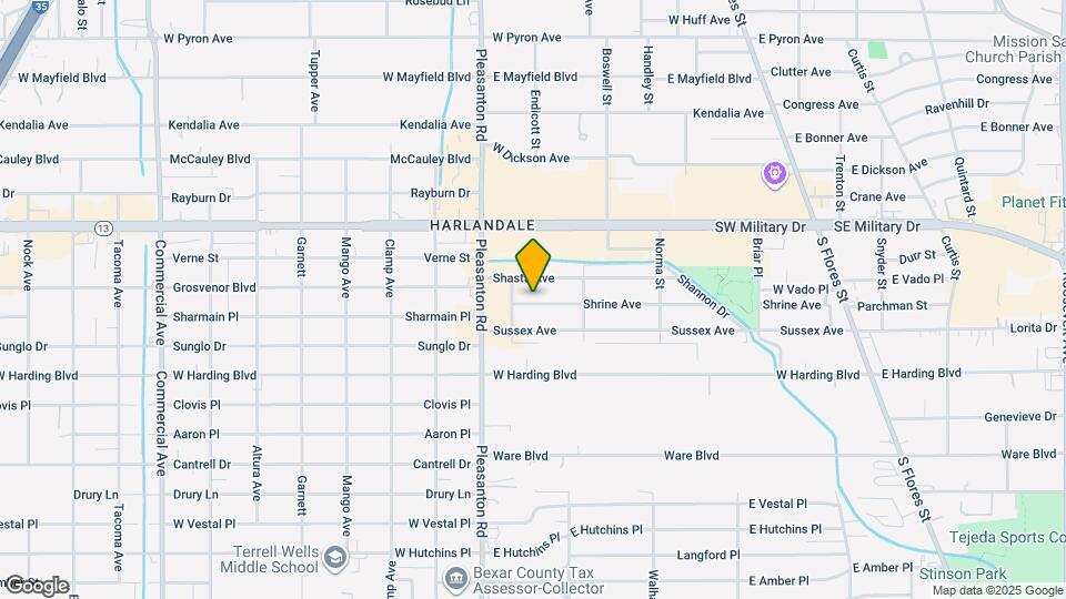 119 Shrine Ave Map and Location Details