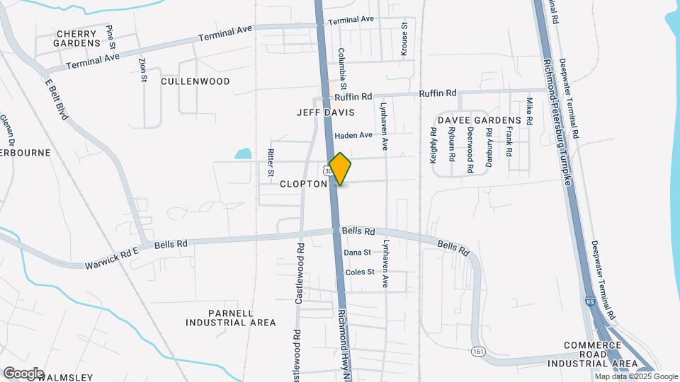 3601 Richmond Hwy Map and Location Details