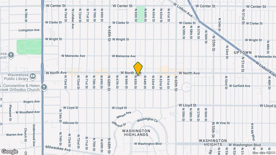 2260-2262 N 65th St Map and Location Details