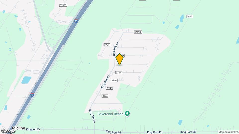 21608 County Road 3748 Map and Location Details
