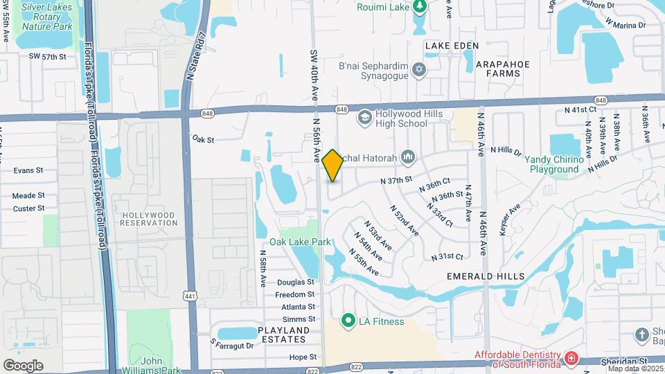 3721 N 55th Ave Map and Location Details