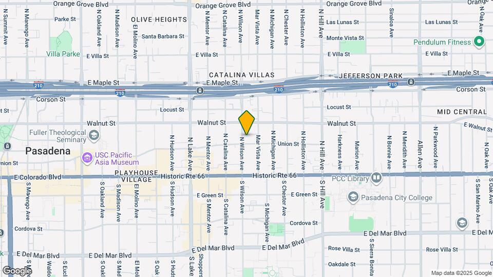 140 N Wilson Ave, Unit 10 Map and Location Details
