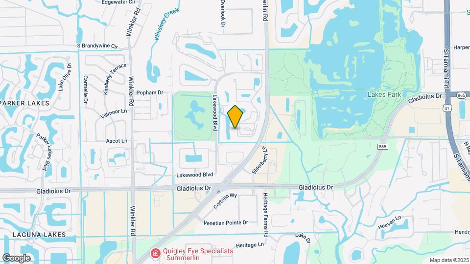 8151 S Woods Cir Map and Location Details