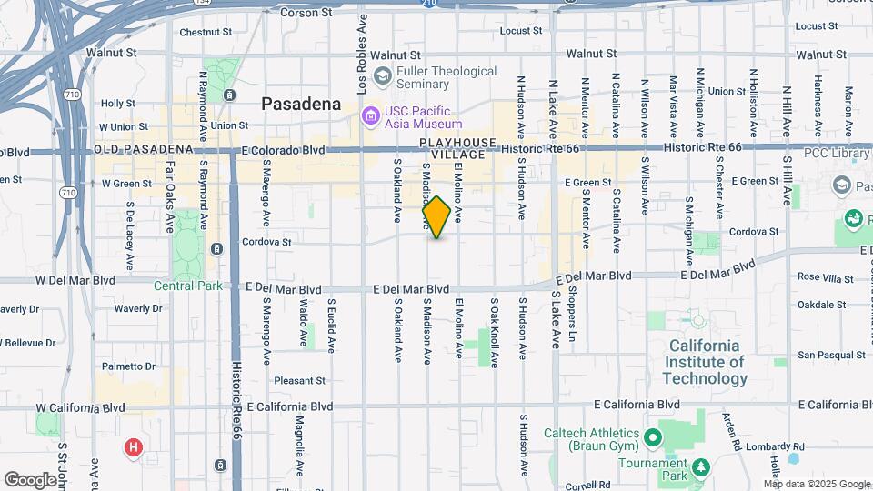 216 S Madison Ave Map and Location Details