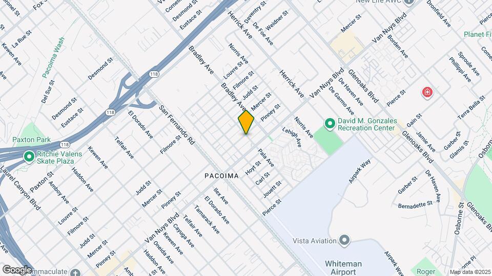 13200 Pinney St Map and Location Details