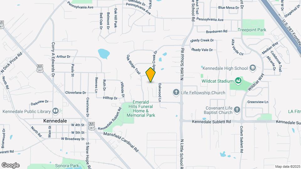 708 Woodland Ct Map and Location Details