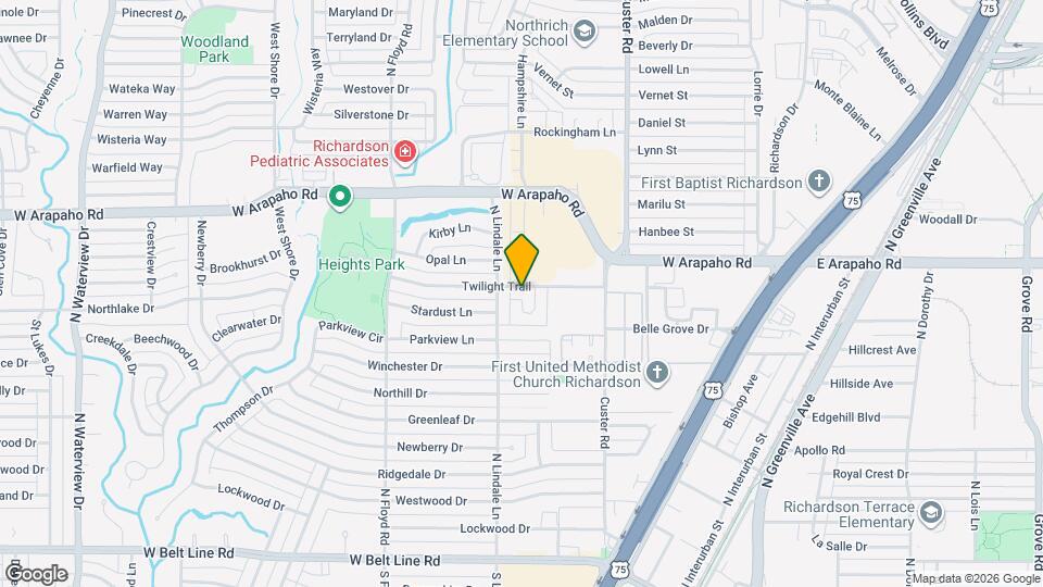 527 Twilight Trail Map and Location Details