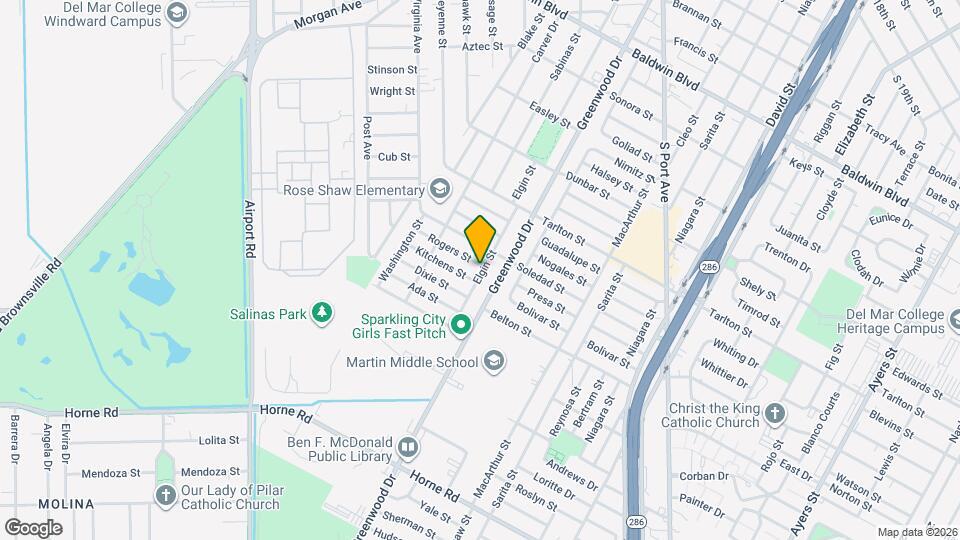 2717 Rogers St Map and Location Details