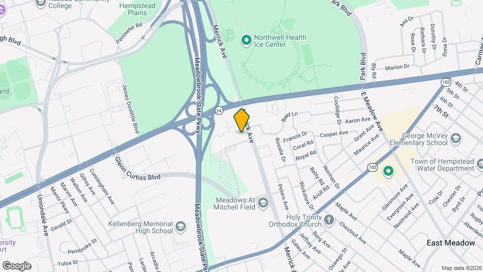 50 Merrick Ave Mapa y Detalles de la Ubicación