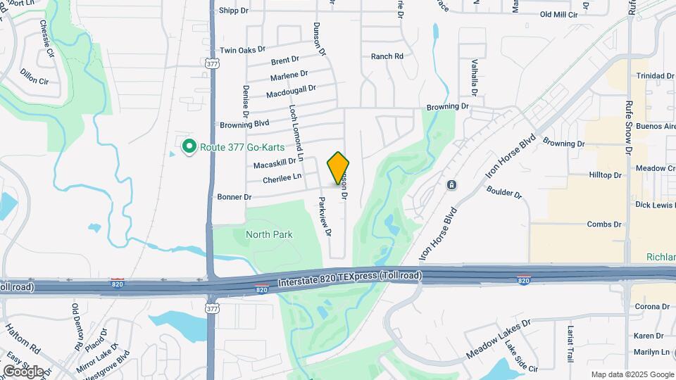 5728 Bonner Dr Map and Location Details