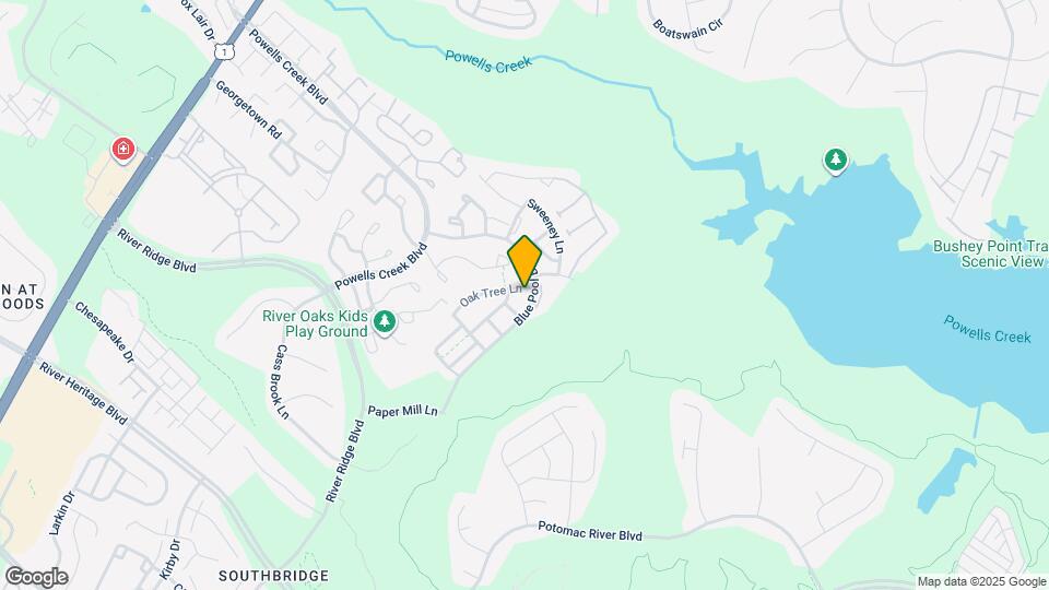 2507 Oak Tree Ln Map and Location Details