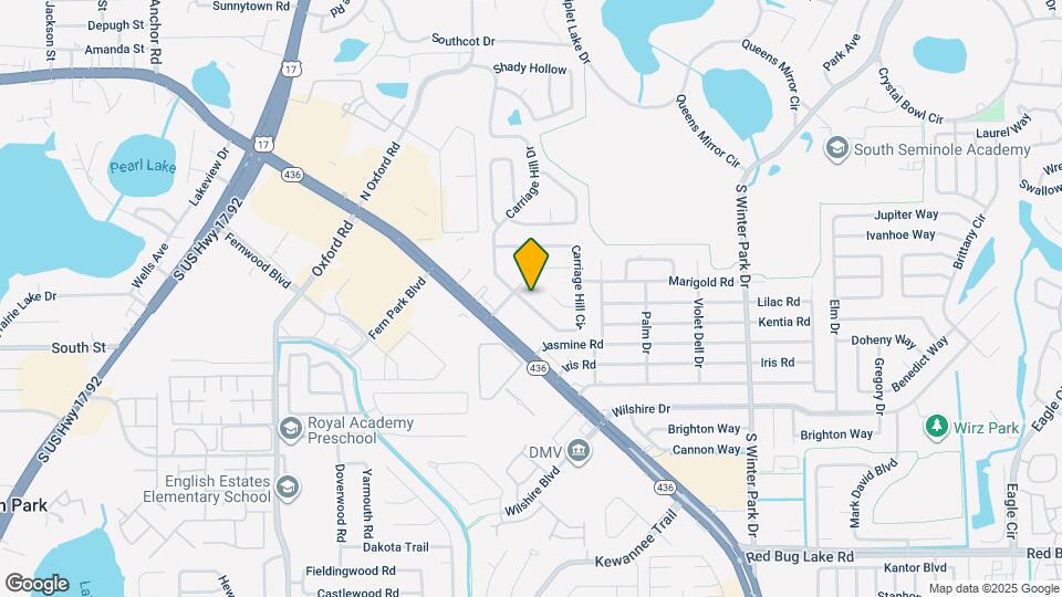 3 Carriage Hill Cir Mapa y Detalles de la Ubicación